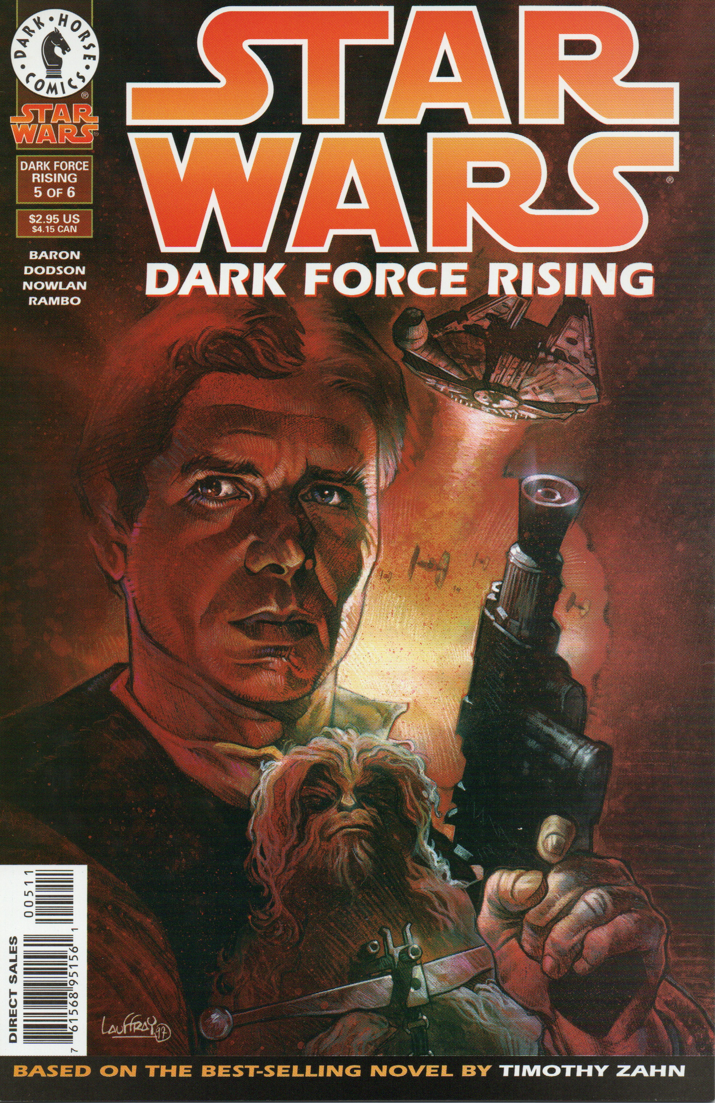 Star Wars "Dark Force Rising" #5 Comic Book by Dark Horse Comics at TheGlassyLass.com