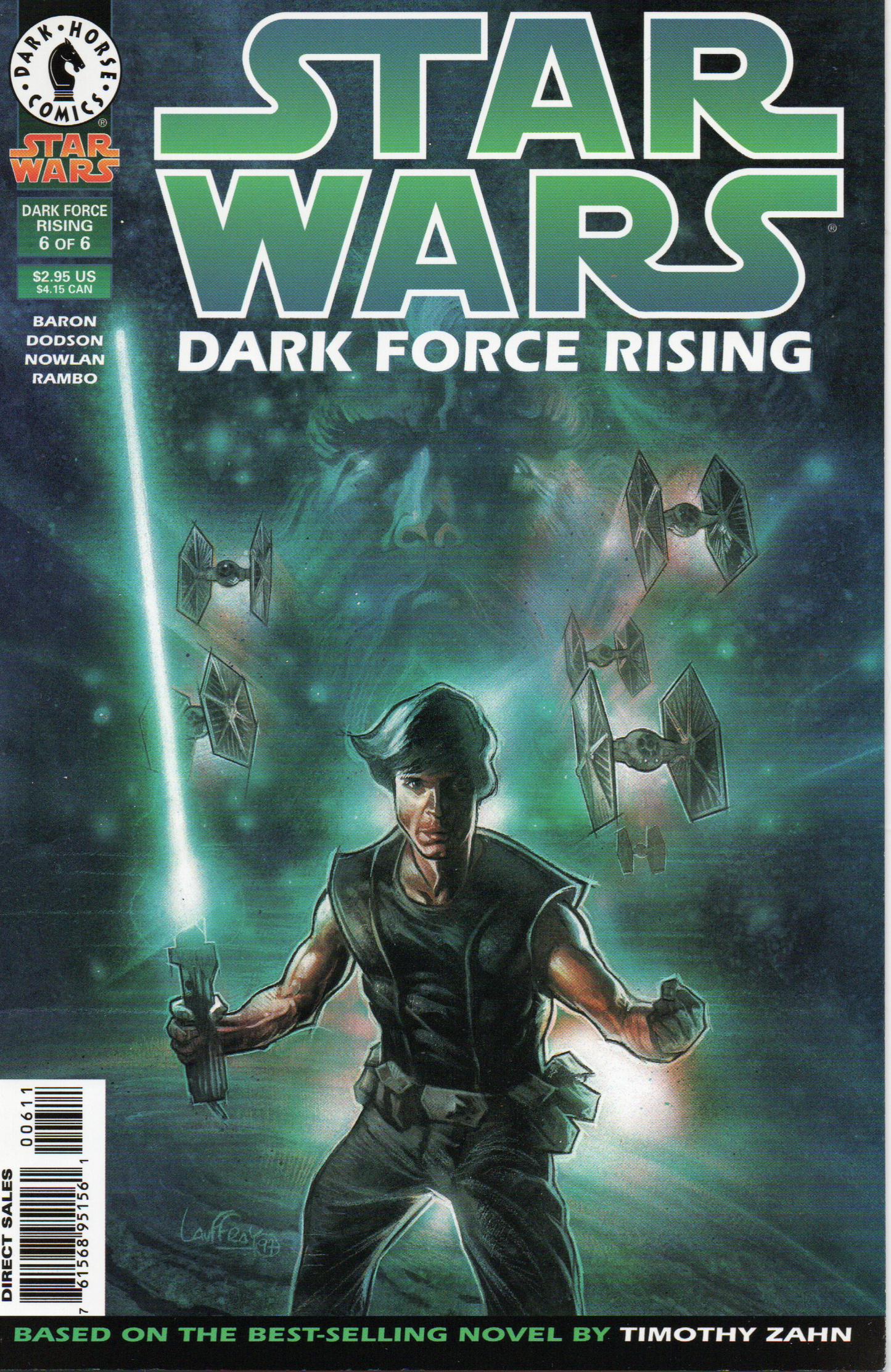 Star Wars "Dark Force Rising" #6 Comic Book by Dark Horse Comics at TheGlassyLass.com