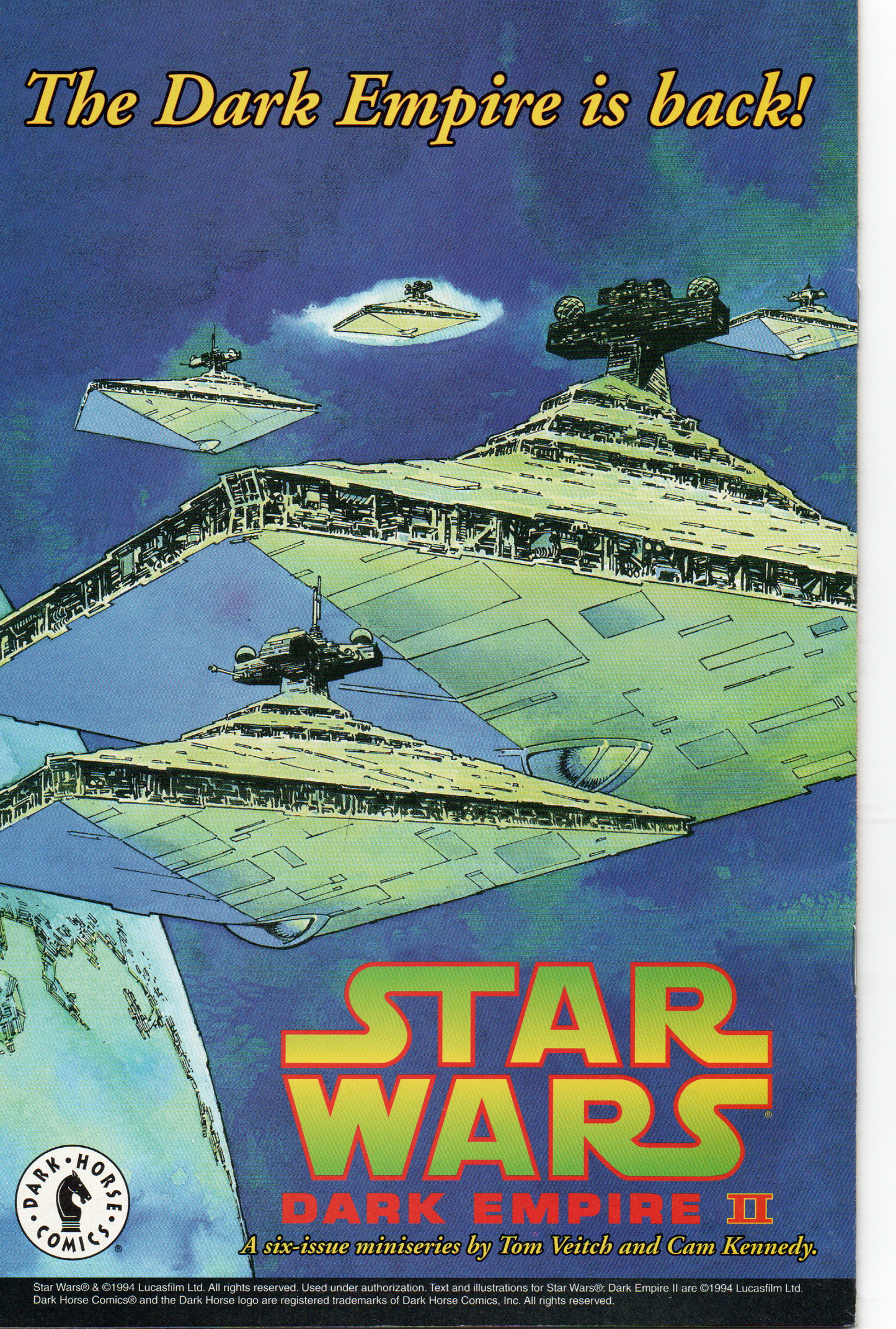 Star Wars "Dark Lords Of The Sith" #2 Comic Book by Dark Horse Comics at TheGlassyLass.com