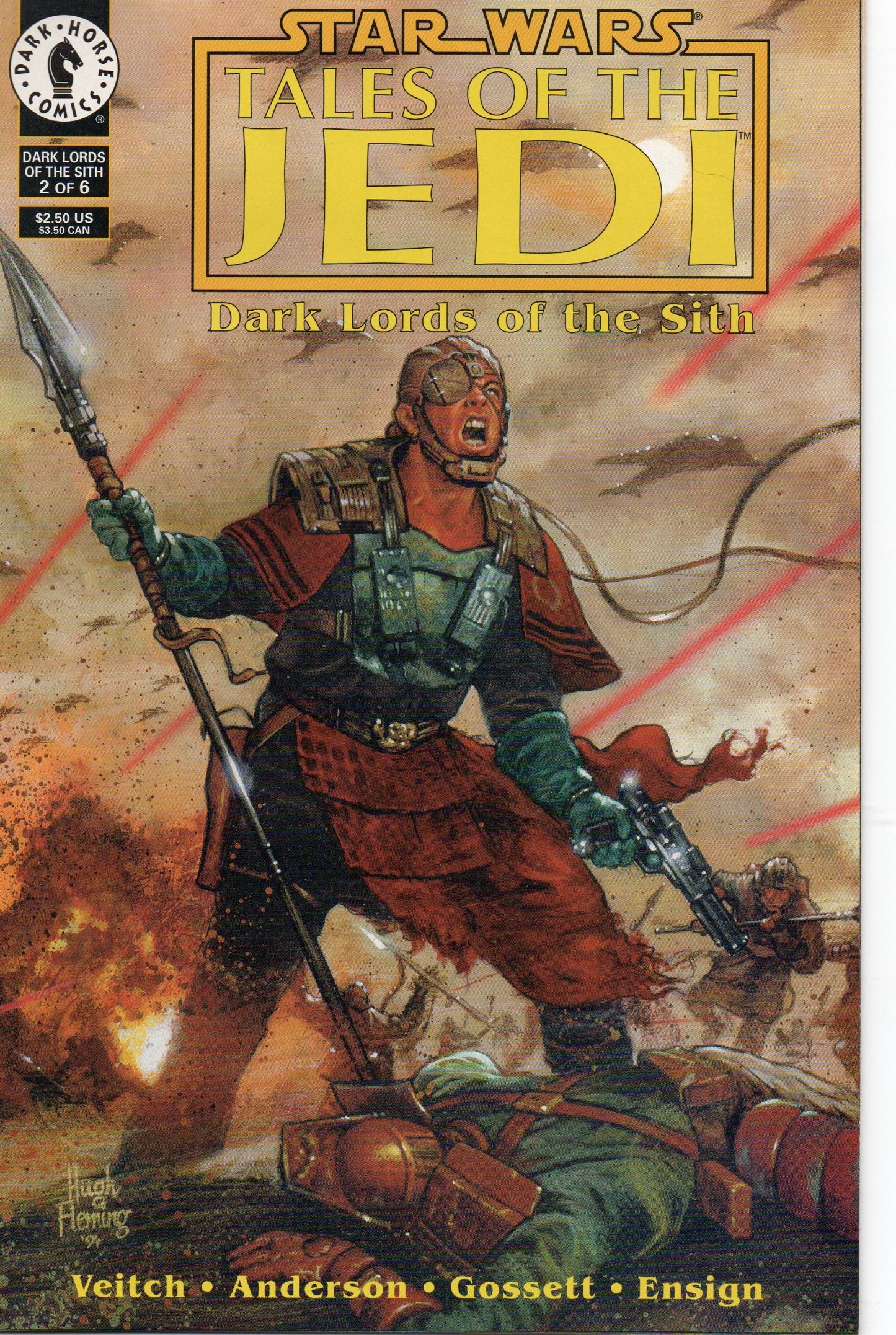 Star Wars "Dark Lords Of The Sith" #2 Comic Book by Dark Horse Comics at TheGlassyLass.com