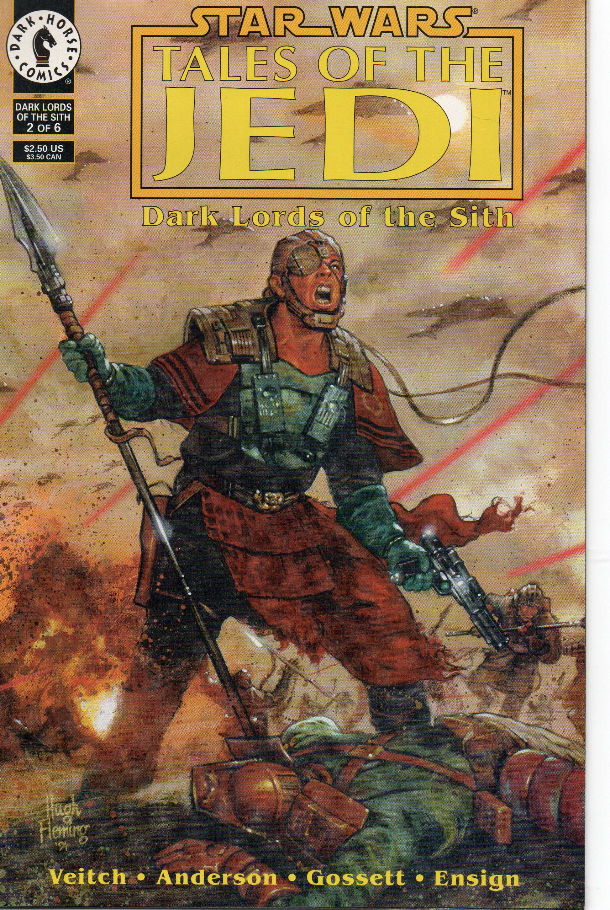 Star Wars "Dark Lords Of The Sith" #2 Comic Book by Dark Horse Comics at TheGlassyLass.com