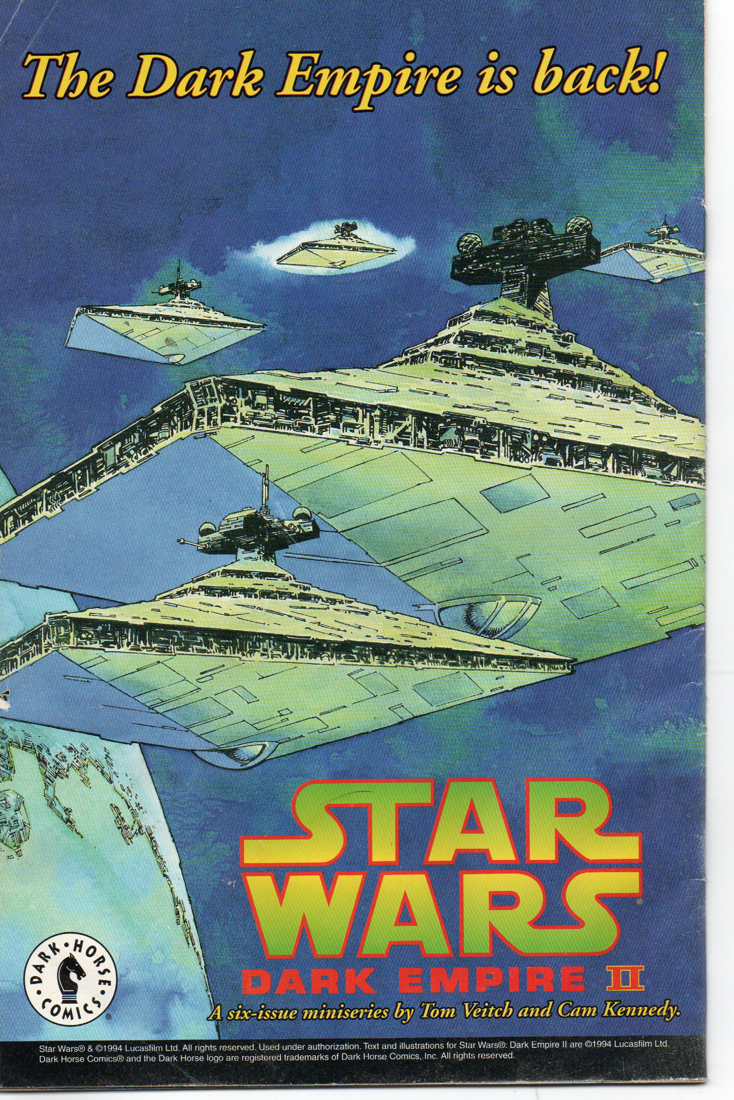 Star Wars "Dark Lords Of The Sith" #3 Comic Book by Dark Horse Comics at TheGlassyLass.com