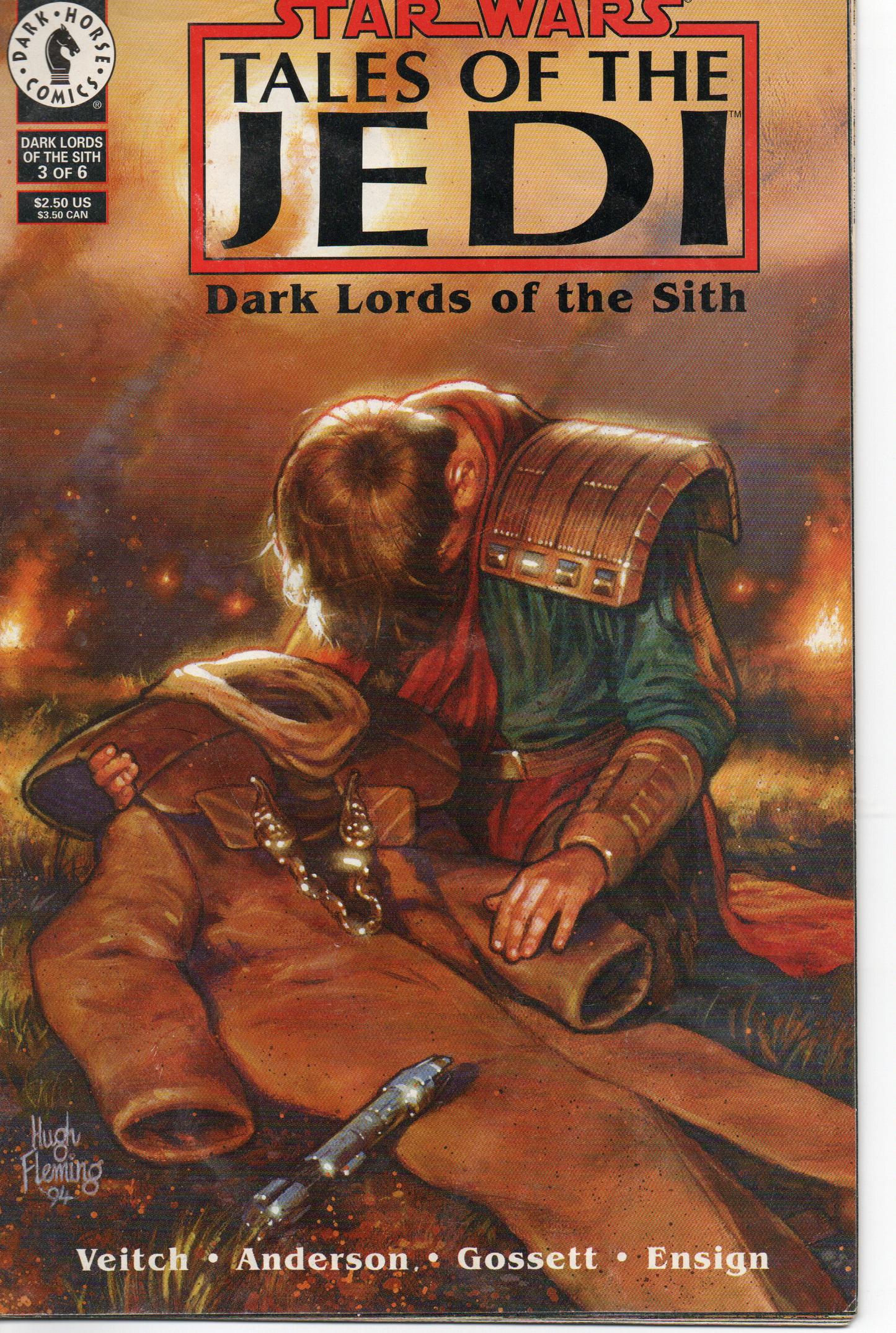 Star Wars "Dark Lords Of The Sith" #3 Comic Book by Dark Horse Comics at TheGlassyLass.com