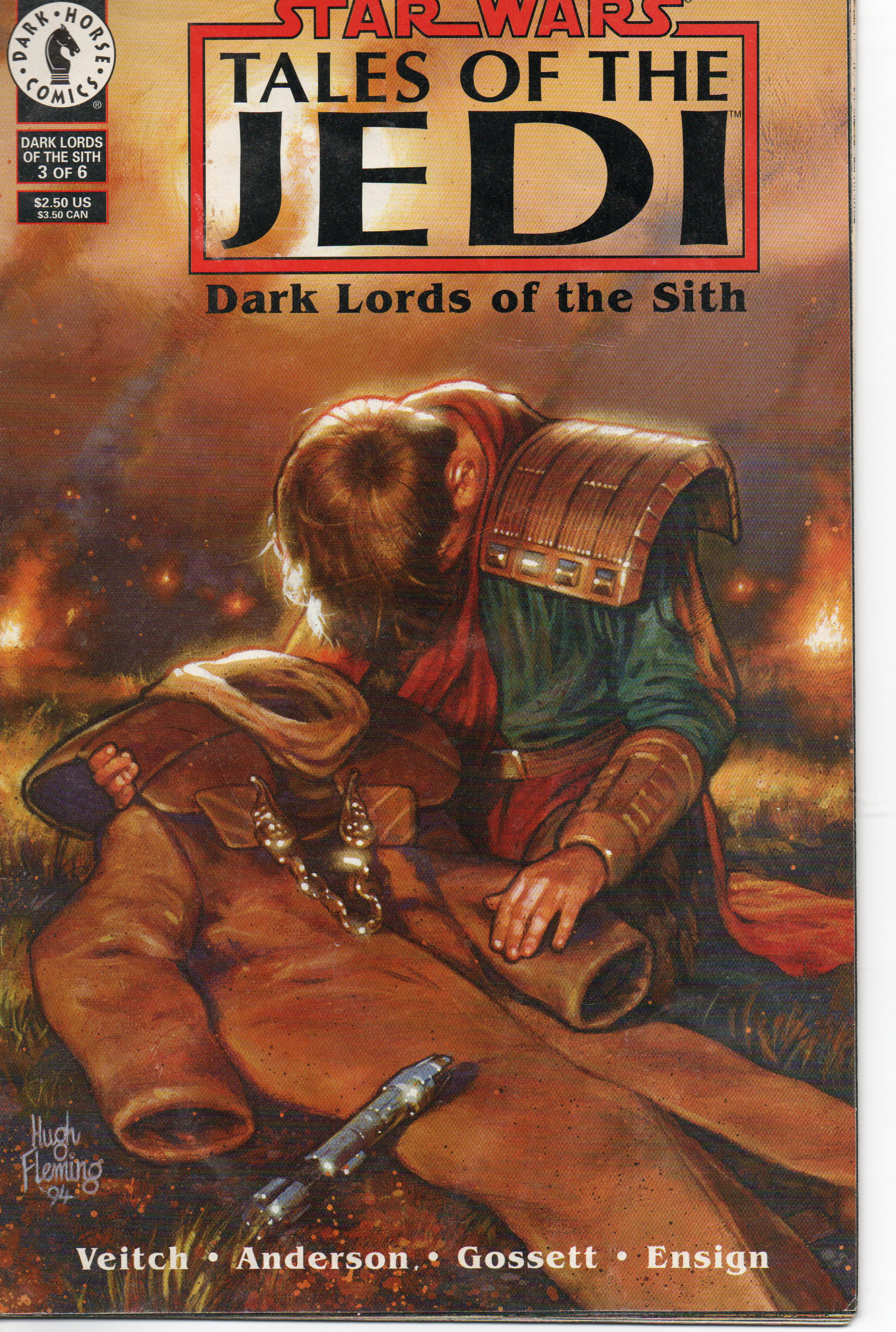 Star Wars "Dark Lords Of The Sith" #3 Comic Book by Dark Horse Comics at TheGlassyLass.com