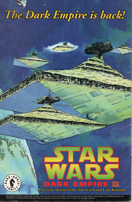 Star Wars "Dark Lords Of The Sith" #4 Comic Book by Dark Horse Comics at TheGlassyLass.com