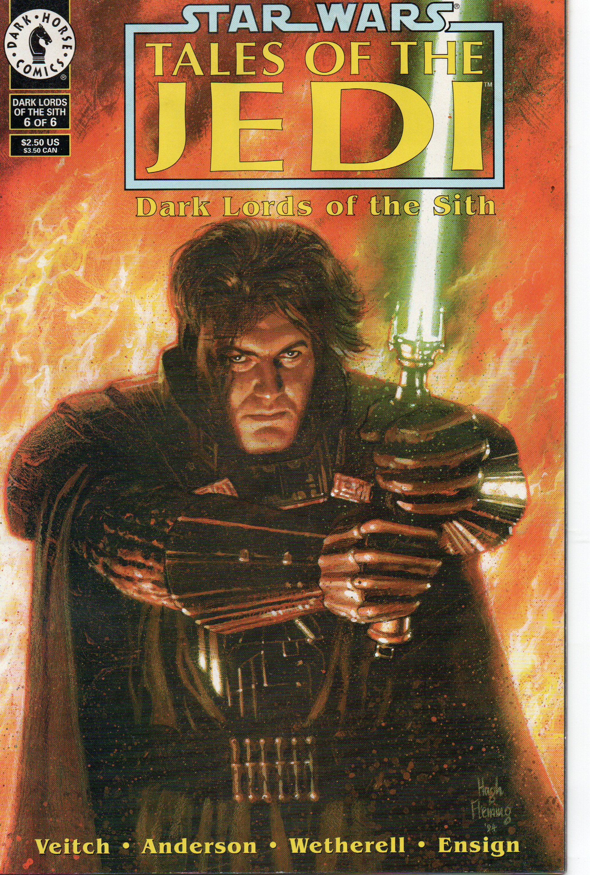 Star Wars "Dark Lords Of The Sith" #6 Comic Book by Dark Horse Comics at TheGlassyLass.com