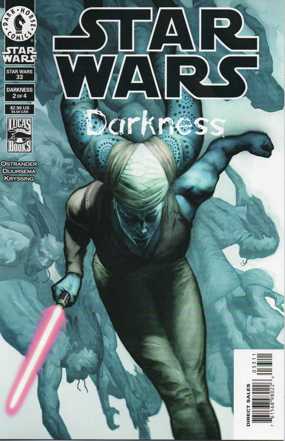 Star Wars #33 (Darkness) Comic Book by Dark Horse Comics at TheGlassyLass.com
