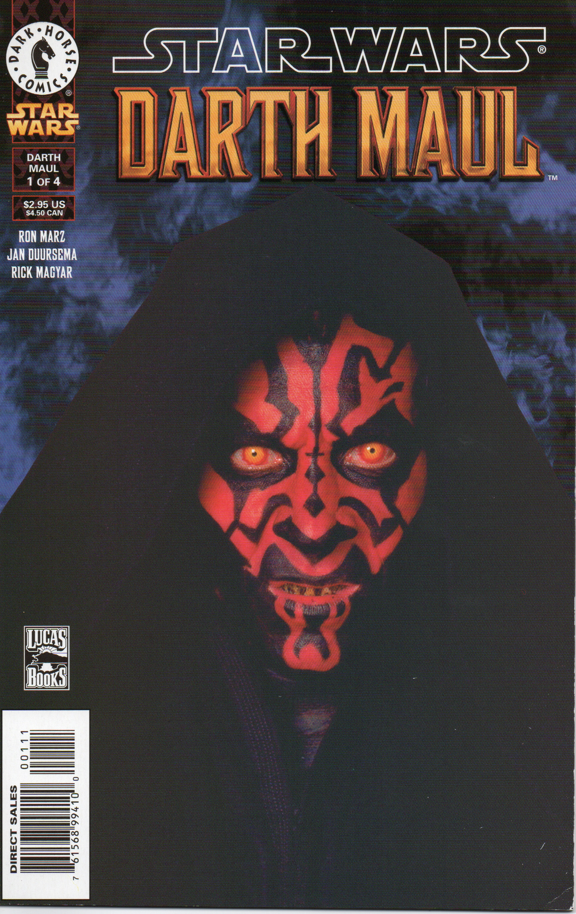 Star Wars Darth Maul #1 Comic Book by Dark Horse Comics at TheGlassyLass.com
