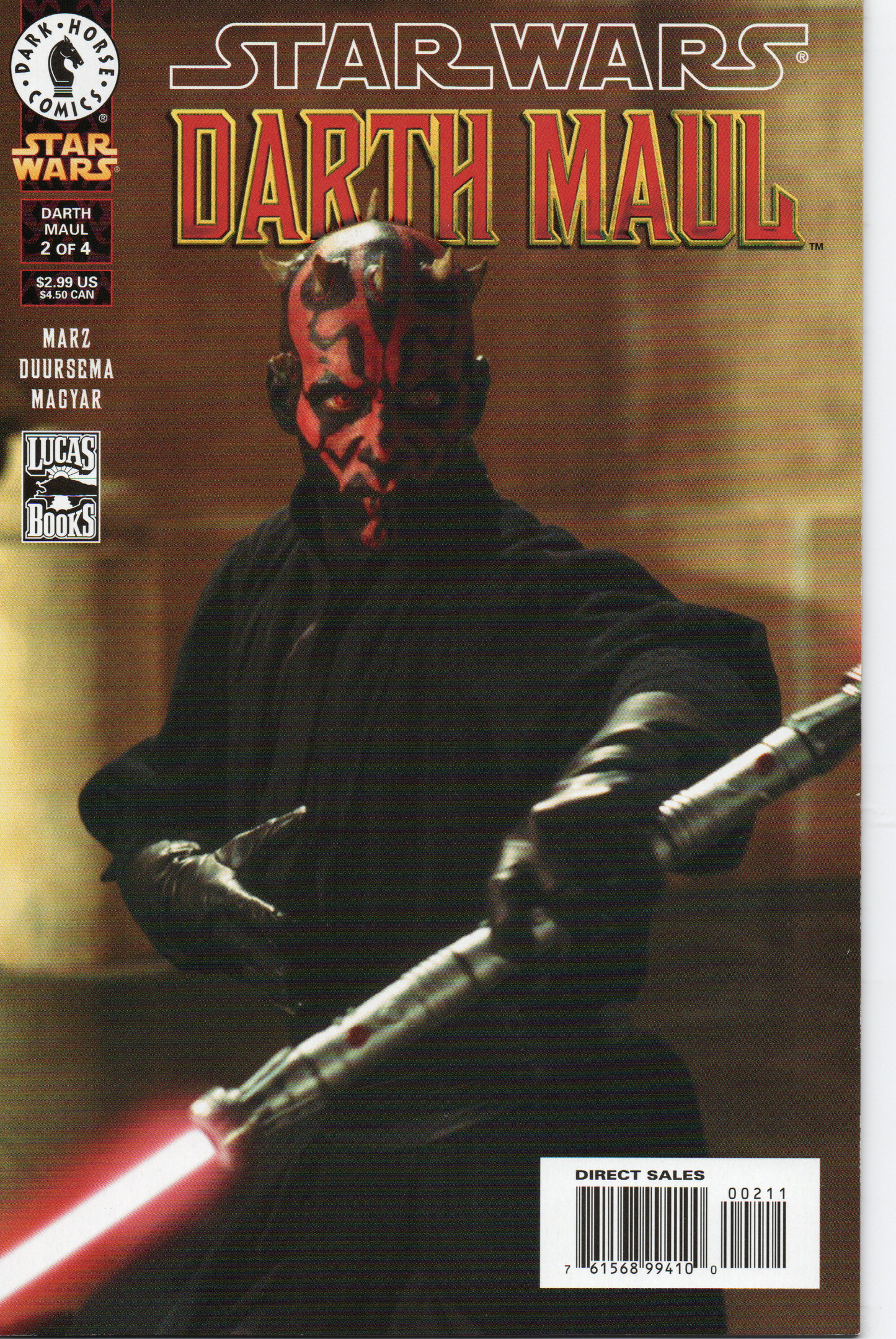 Star Wars Darth Maul #2 Comic Book by Dark Horse Comics at TheGlassyLass.com