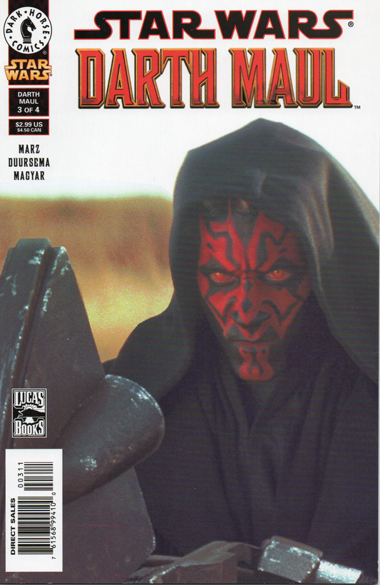 Star Wars Darth Maul #3 Comic Book by Dark Horse Comics at TheGlassyLass.com
