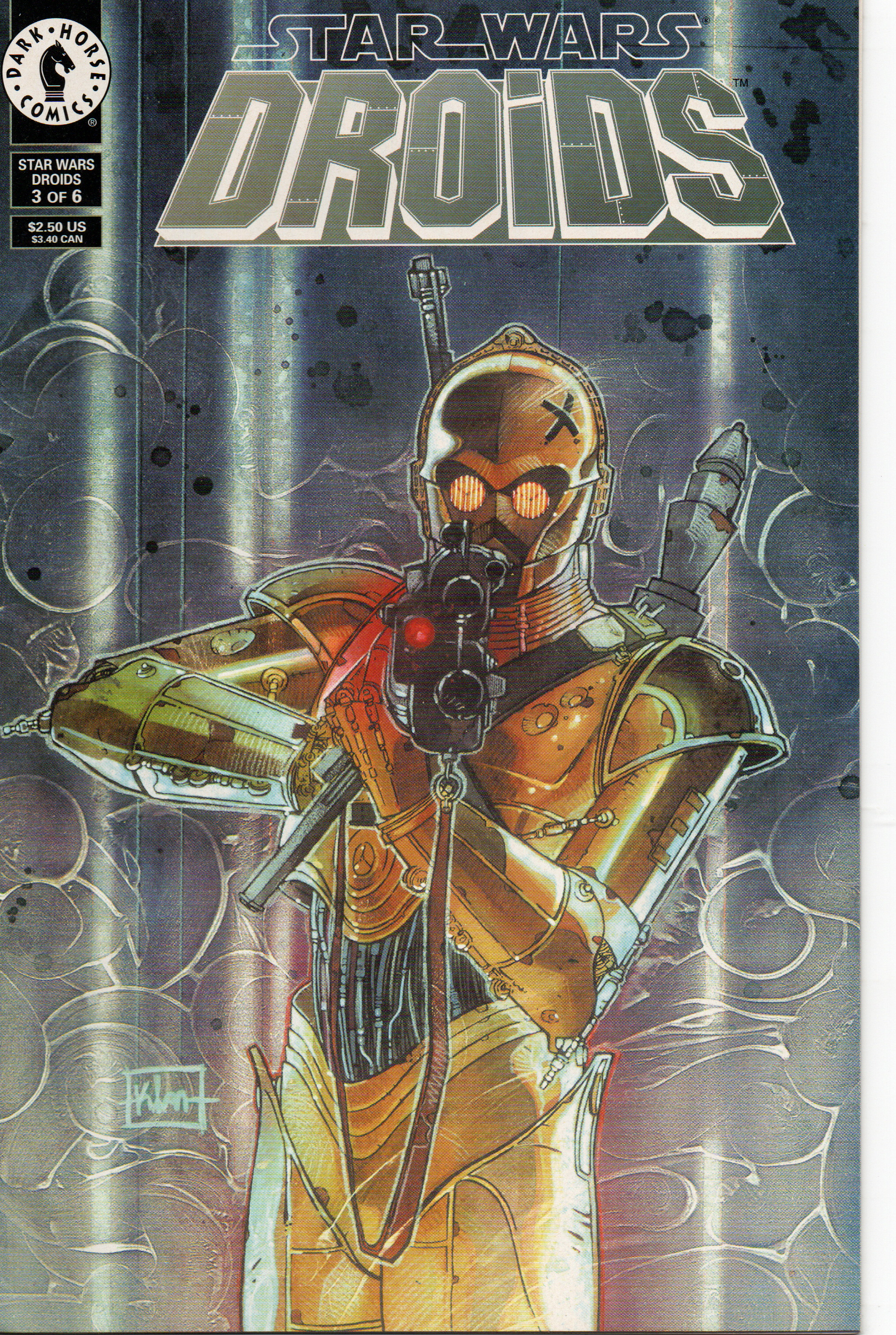 Star Wars Droids #3 (2nd Series) Comic Book by Dark Horse Comics at TheGlassyLass.com
