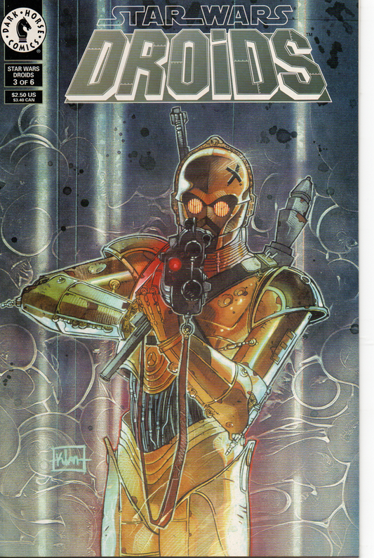 Star Wars Droids #3 (2nd Series) Comic Book by Dark Horse Comics at TheGlassyLass.com
