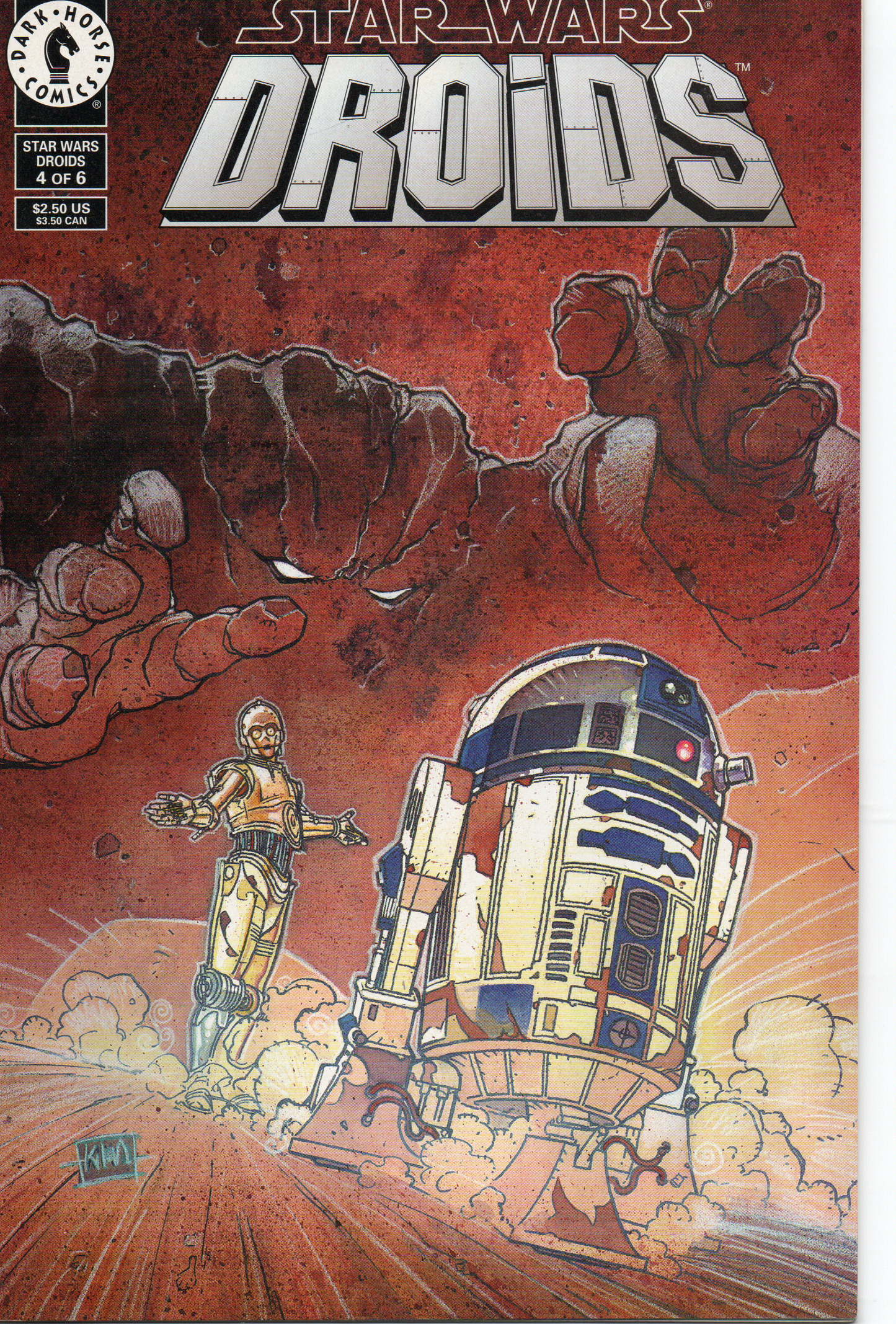 Star Wars Droids #4 (2nd Series) Comic Book by Dark Horse Comics at TheGlassyLass.com
