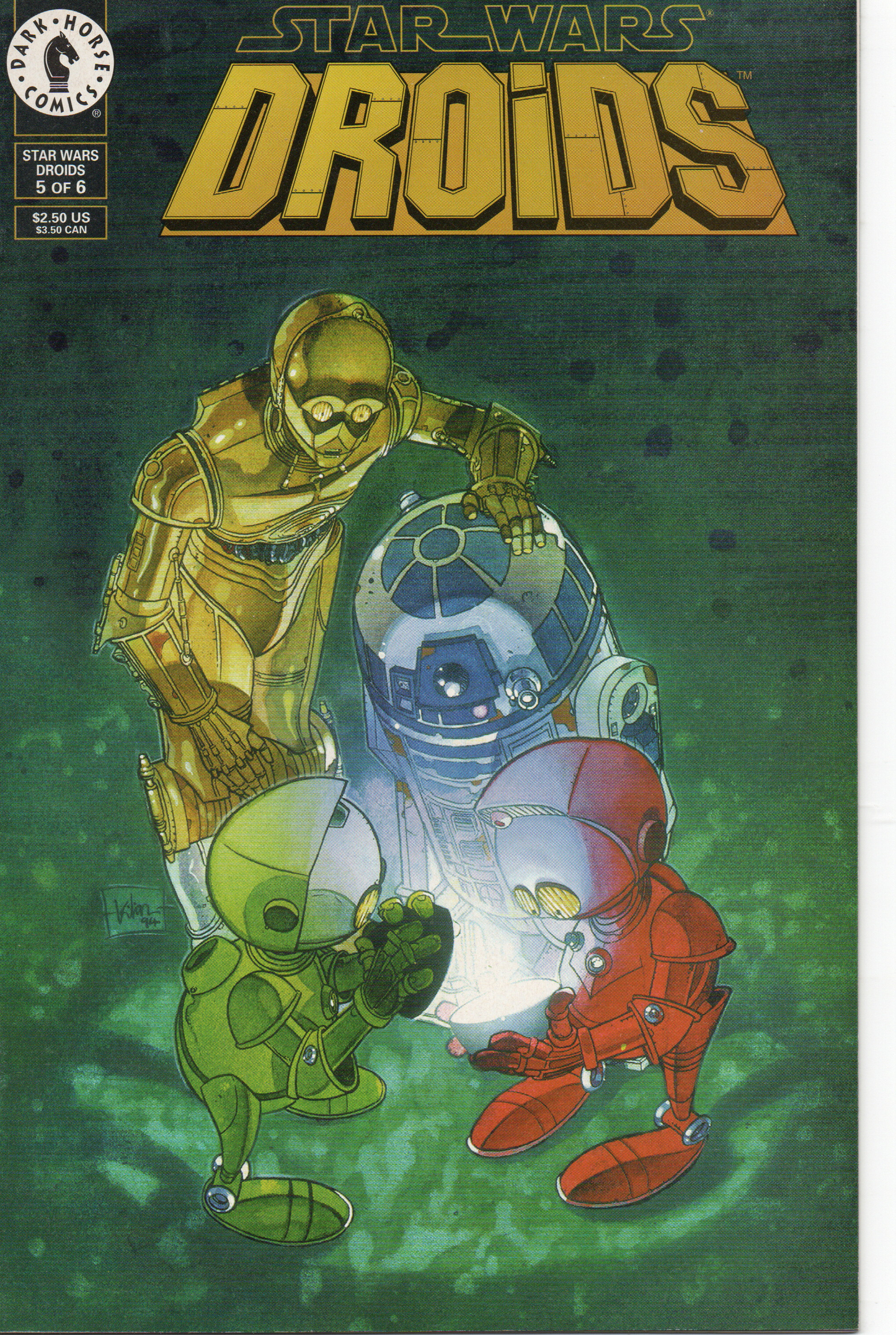Star Wars Droids #5 (2nd Series) Comic Book by Dark Horse Comics at TheGlassyLass.com