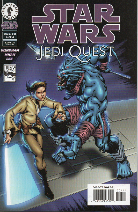 Star Wars "Jedi Quest" #4 Comic Book by Dark Horse Comics at TheGlassyLass.com