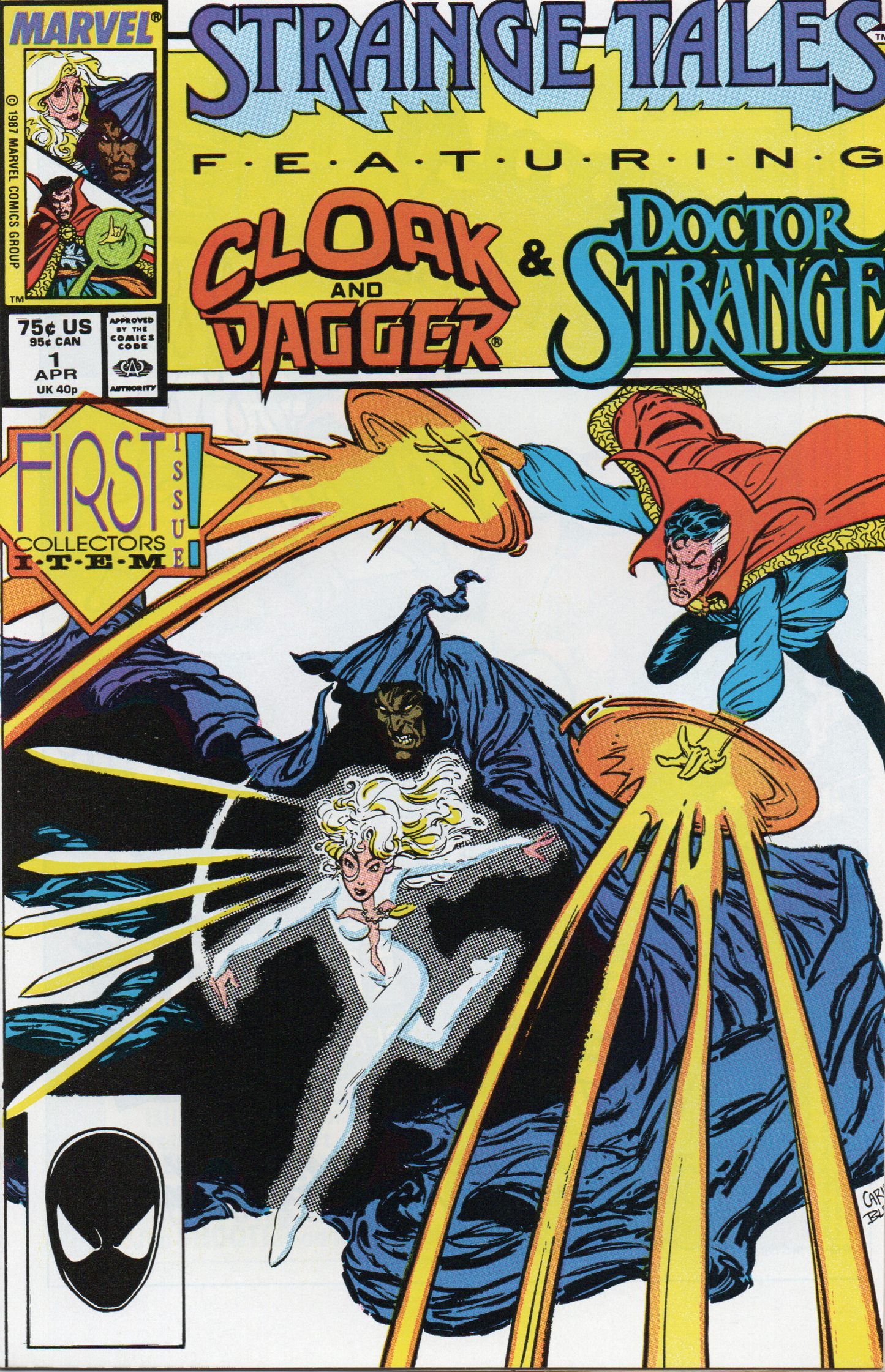 Strange Tales #1 Comic Book (Ungraded) From TheGlassyLass.com (Front Cover)