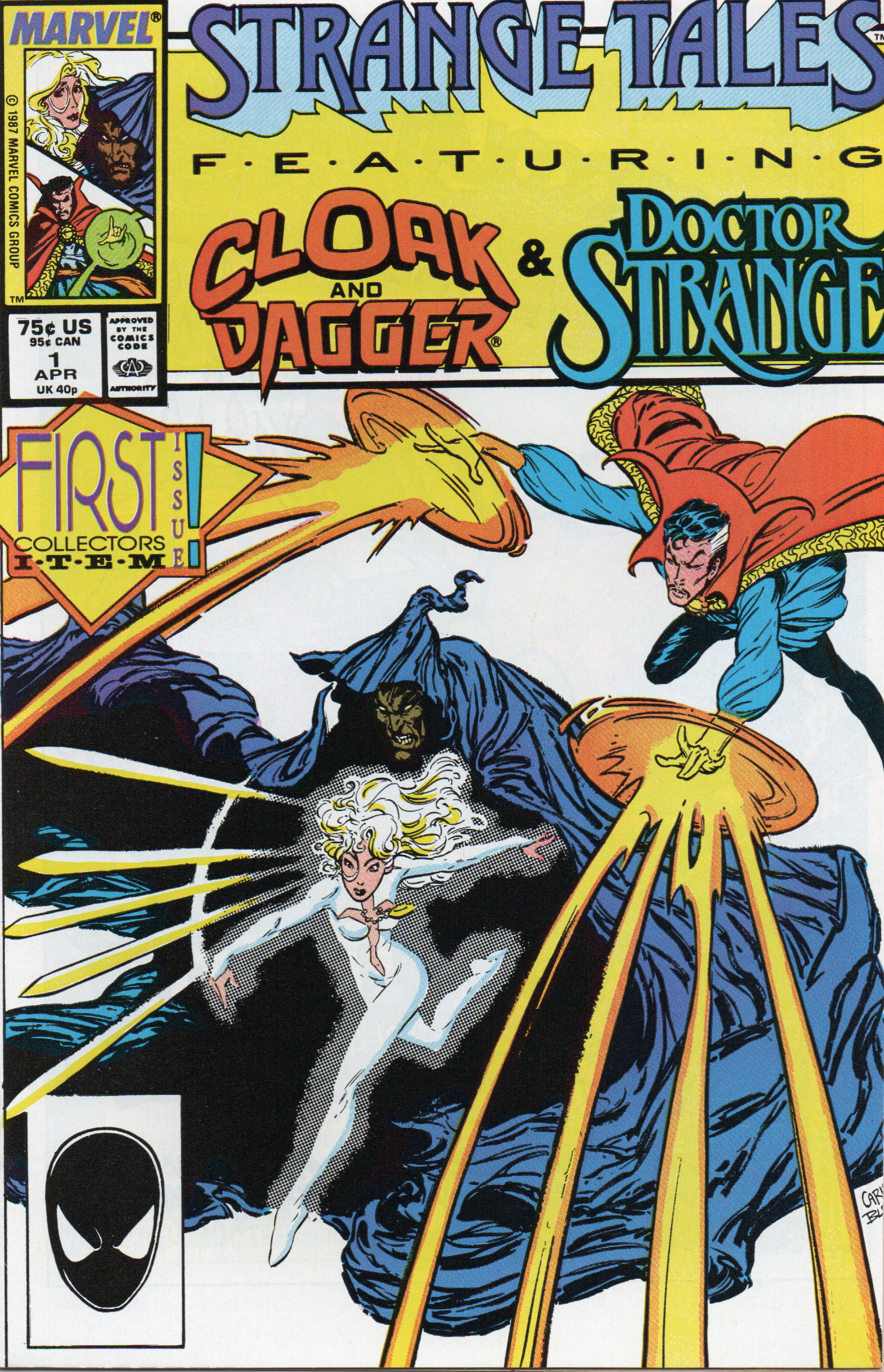 Strange Tales #1 Comic Book (Ungraded) From TheGlassyLass.com (Front Cover)