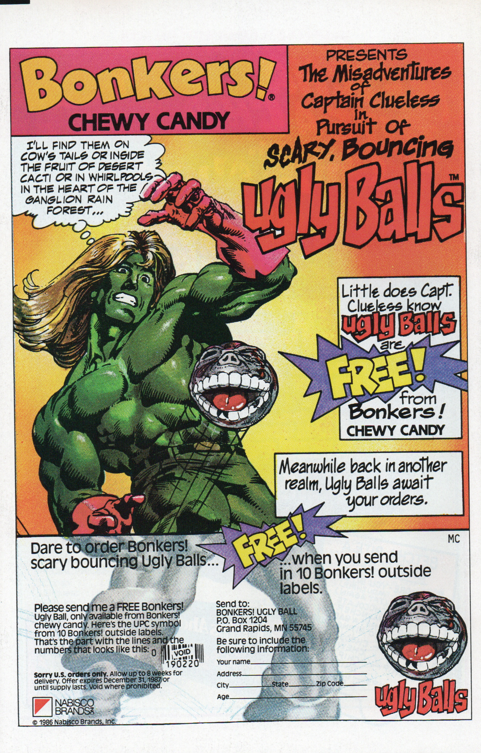 Strange Tales #2 Comic Book (Ungraded) From TheGlassyLass.com (Back Cover)