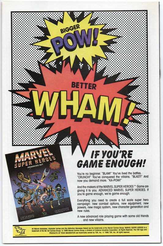 Strikeforce Morituri #5 Comic Book (Ungraded) From TheGlassyLass.com (Back Cover)