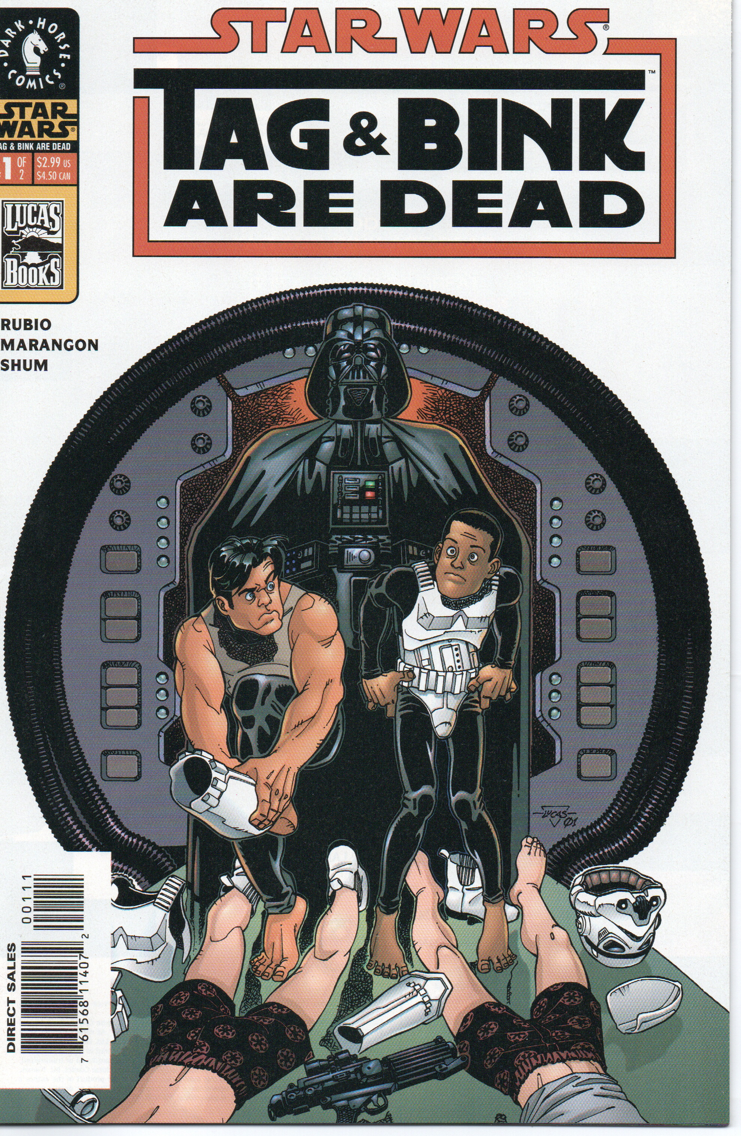 Star Wars "Tag & Bink Are Dead" #1 Comic Book by Dark Horse Comics at TheGlassyLass.com