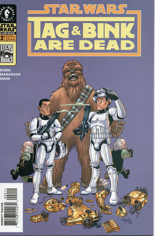 Star Wars "Tag & Bink Are Dead" #2 Comic Book by Dark Horse Comics at TheGlassyLass.com