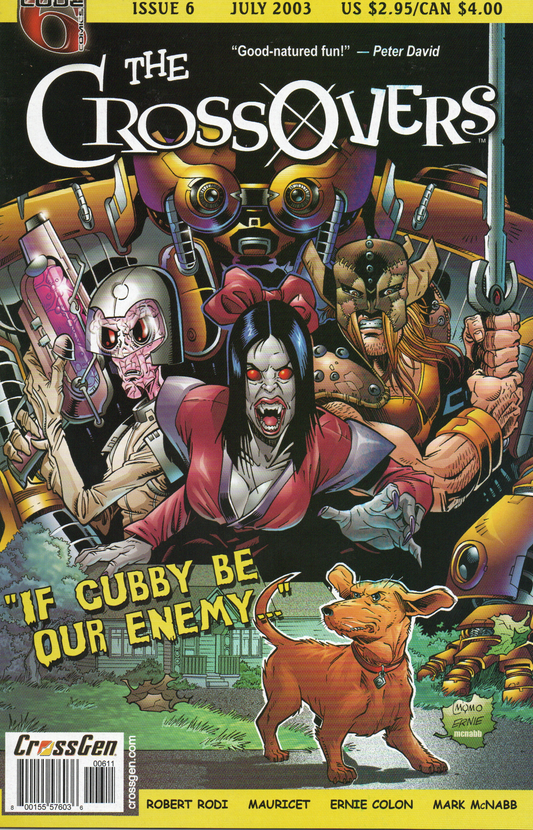 The Crossovers #6 Comic Book From TheGlassyLass.com - Front Cover