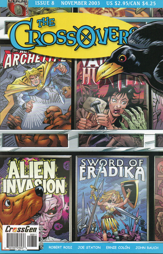 The Crossovers #8 Comic Book From TheGlassyLass.com - Front Cover