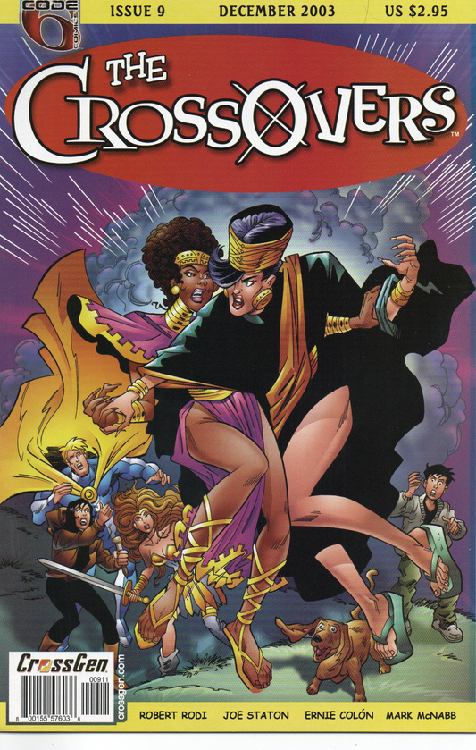 The Crossovers #9 Comic Book From TheGlassyLass.com - Front Cover