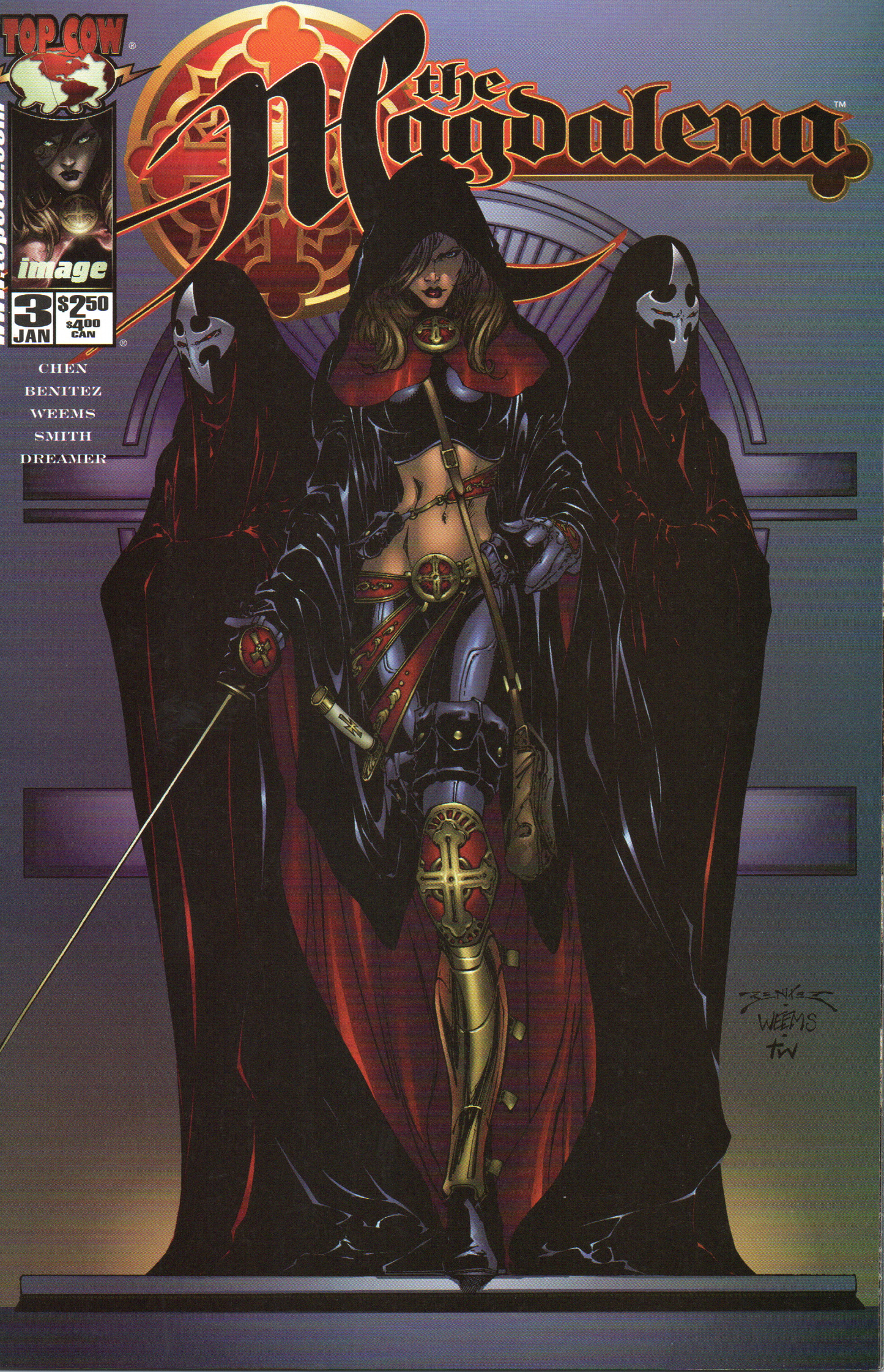 The Magdalena #3A (1st Series) Comic Book by Top Cow Comics at TheGlassyLass.com