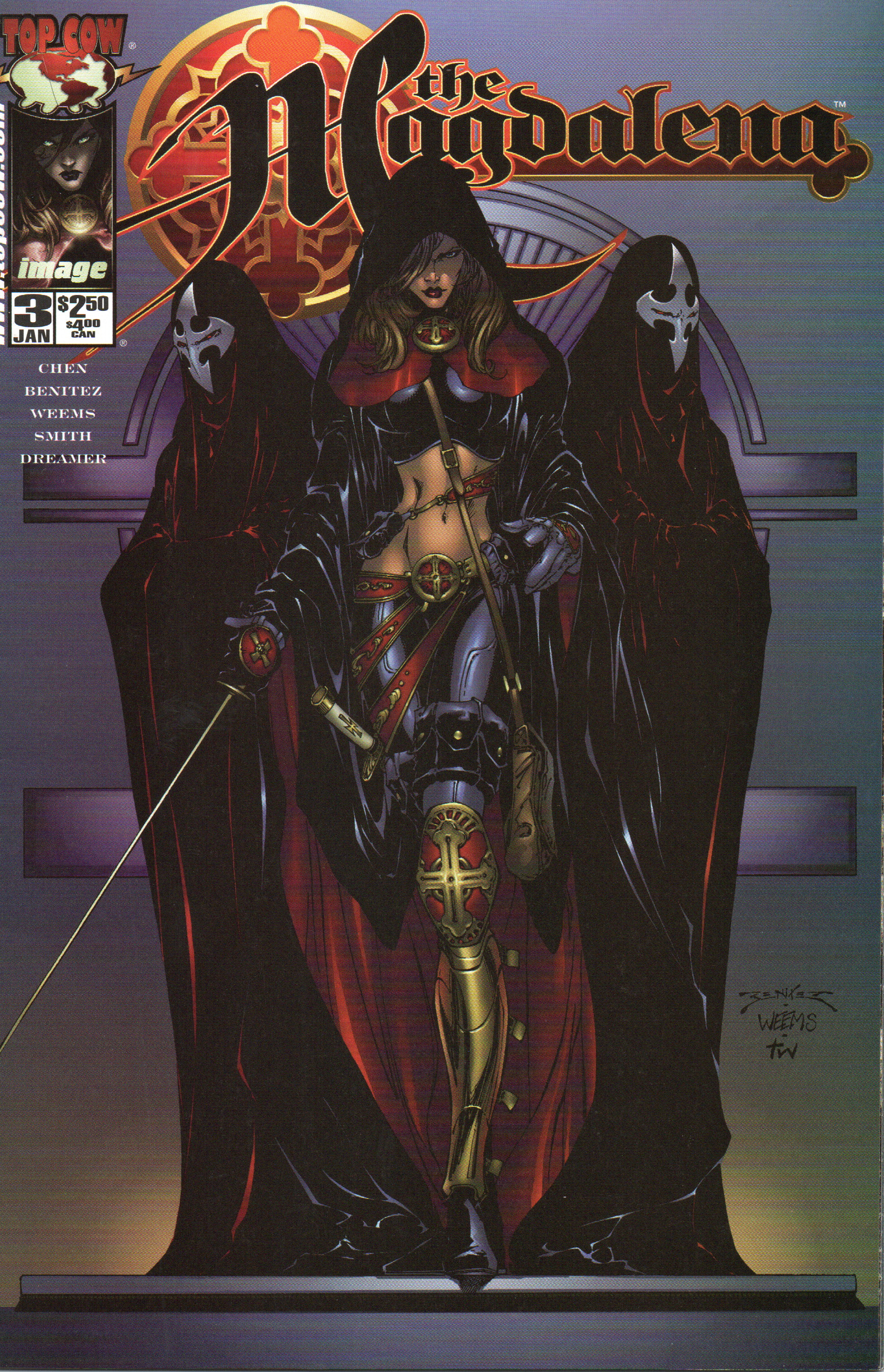 The Magdalena #3A (1st Series) Comic Book by Top Cow Comics at TheGlassyLass.com