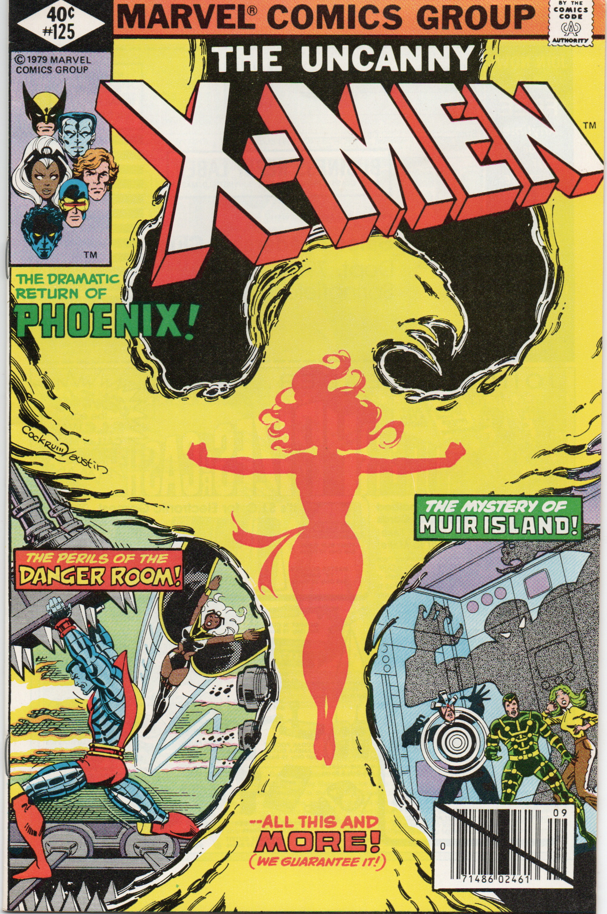 The Uncanny X-Men #125 Comic Book From TheGlassyLass.com - Front Cover