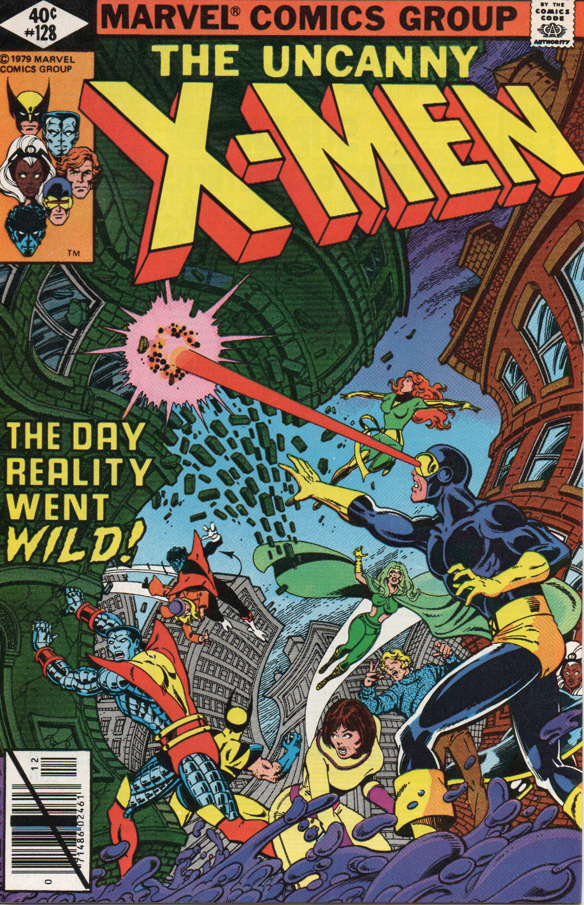 The Uncanny X-Men #128 Comic Book From TheGlassyLass.com - Front Cover