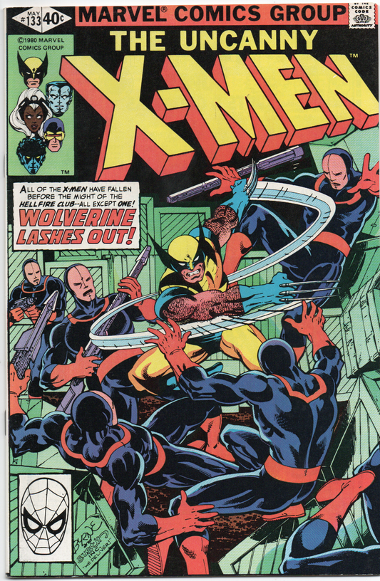 The Uncanny X-Men #133 Comic Book From TheGlassyLass.com - Front Cover