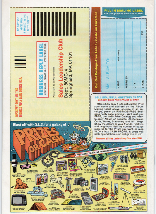 The Uncanny X-Men #135 Comic Book From TheGlassyLass.com - Back Cover