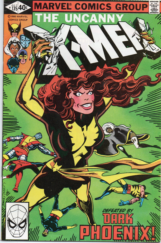 The Uncanny X-Men #135 Comic Book From TheGlassyLass.com - Front Cover