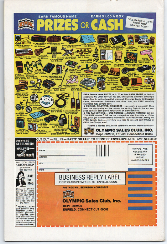 The Uncanny X-Men #137 Comic Book From TheGlassyLass.com - Back Cover