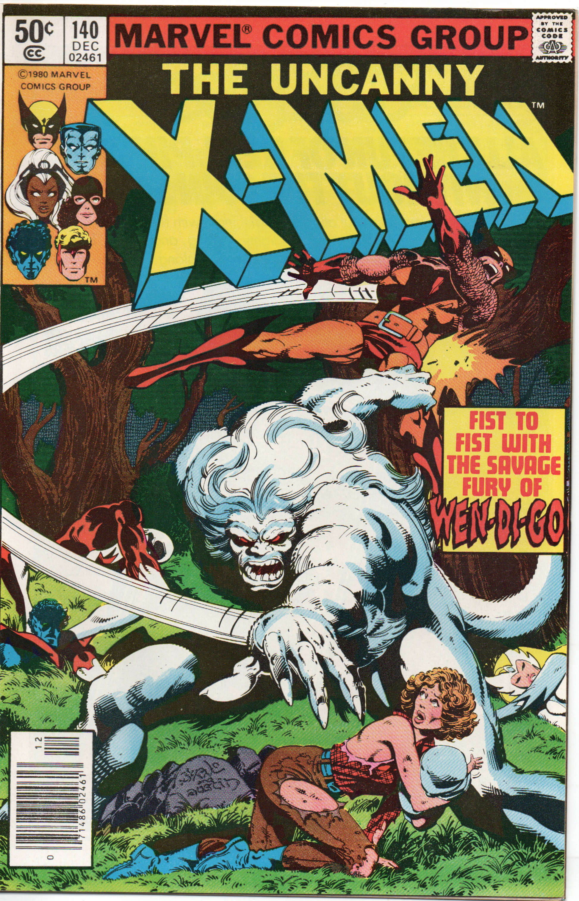 The Uncanny X-Men #140 Comic Book From TheGlassyLass.com - Front Cover