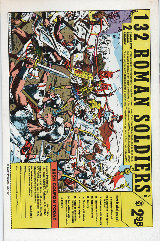 The Uncanny X-Men #143 Comic Book From TheGlassyLass.com - Back Cover