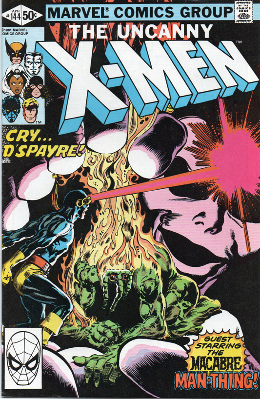 The Uncanny X-Men #144 Comic Book From TheGlassyLass.com - Front Cover