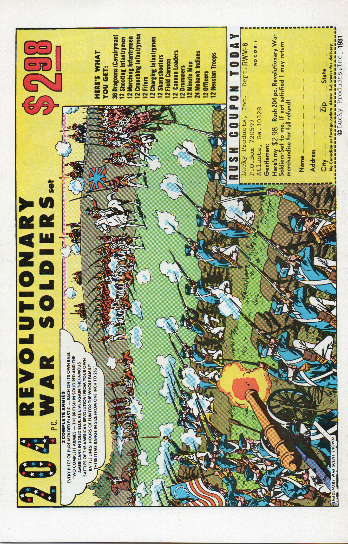 The Uncanny X-Men #145 Comic Book From TheGlassyLass.com - Back Cover