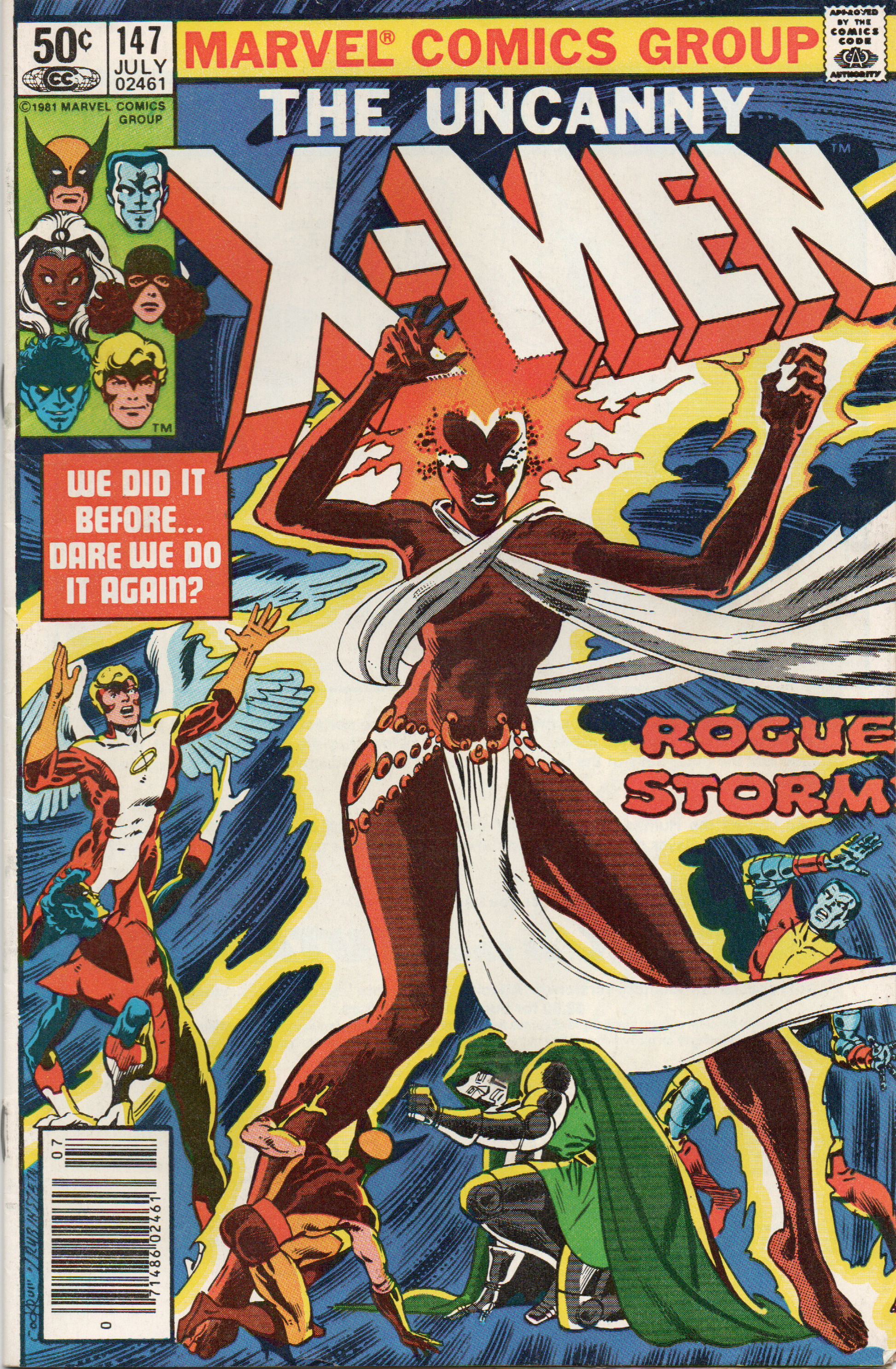 The Uncanny X-Men #147 Comic Book From TheGlassyLass.com - Front Cover