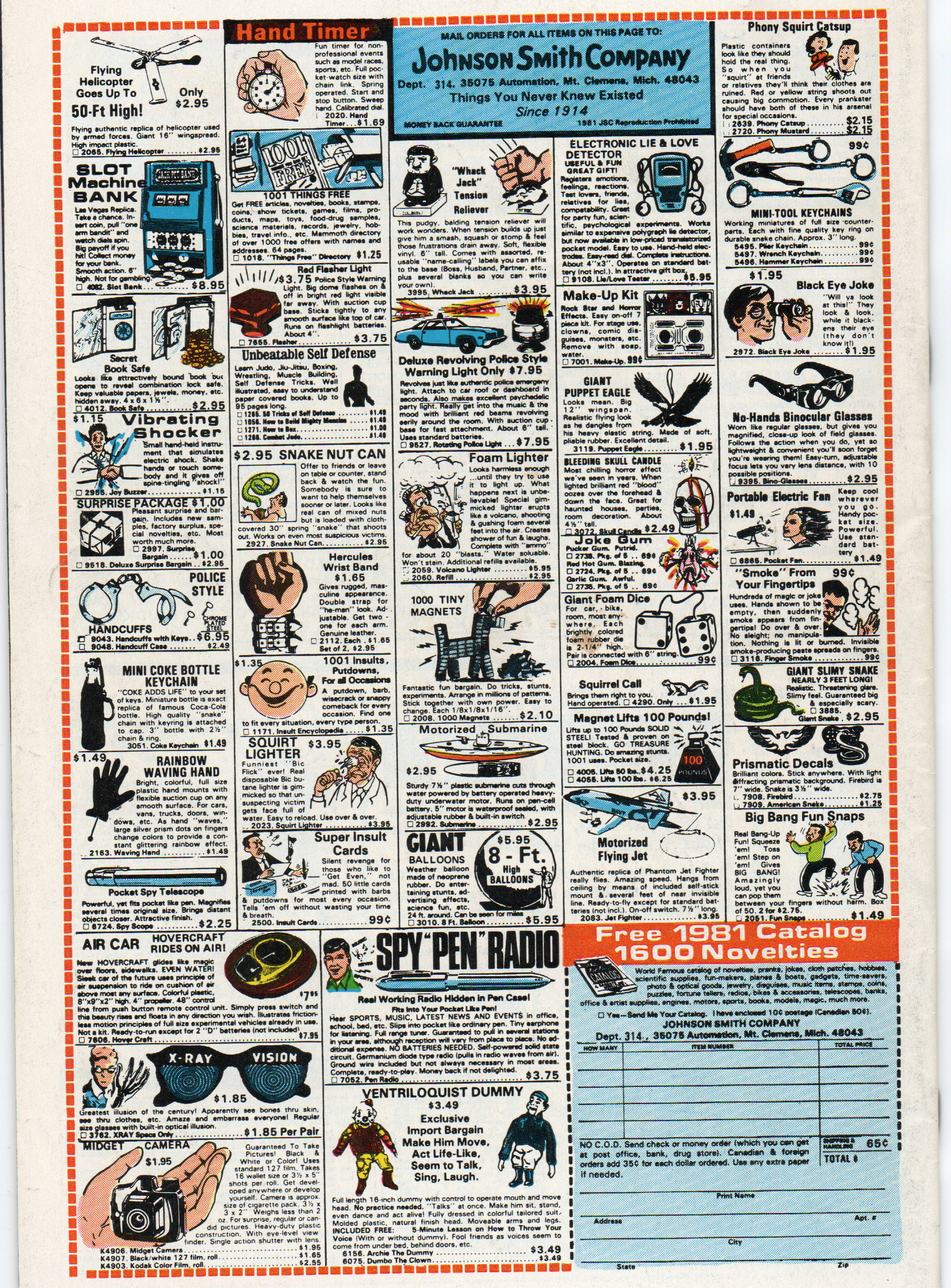The Uncanny X-Men #148 Comic Book From TheGlassyLass.com - Back Cover