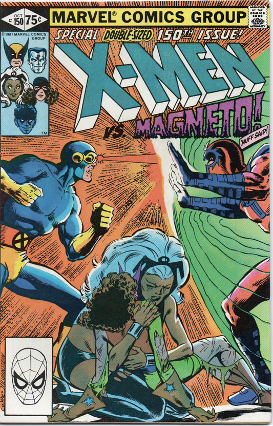 The Uncanny X-Men #150 Comic Book From TheGlassyLass.com - Front Cover