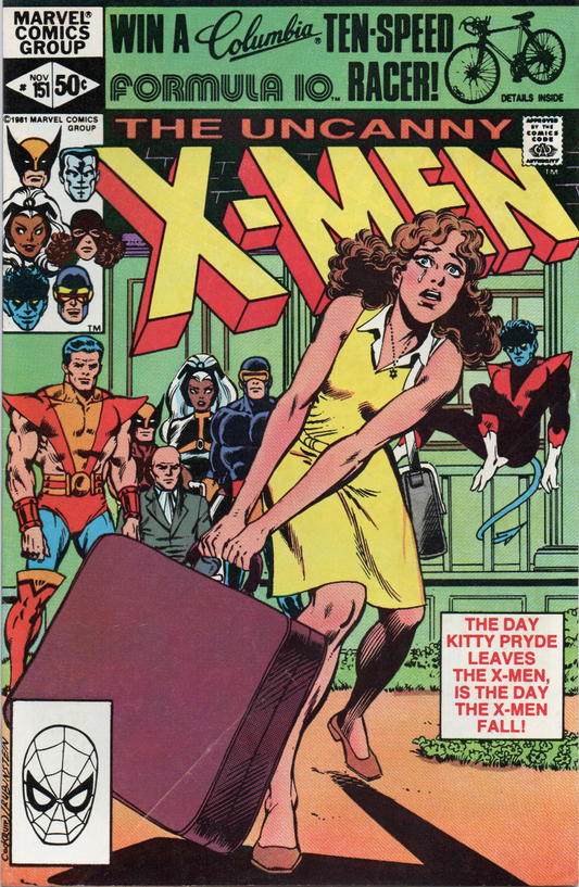 The Uncanny X-Men #151 Comic Book From TheGlassyLass.com - Front Cover