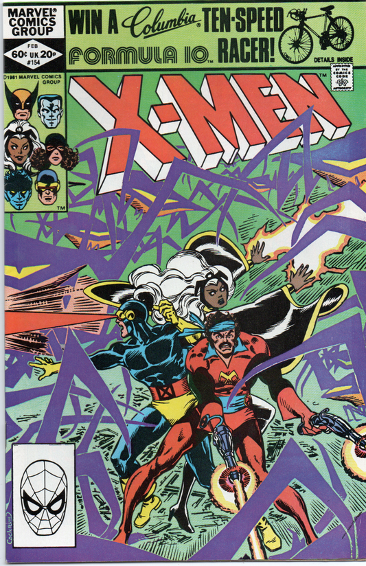 The Uncanny X-Men #154 Comic Book From TheGlassyLass.com - Front Cover