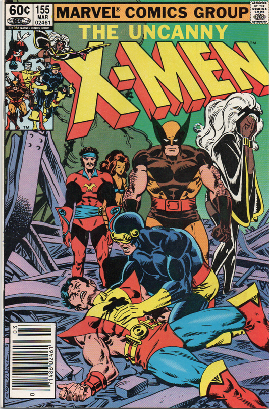 The Uncanny X-Men #155 Comic Book From TheGlassyLass.com - Front Cover
