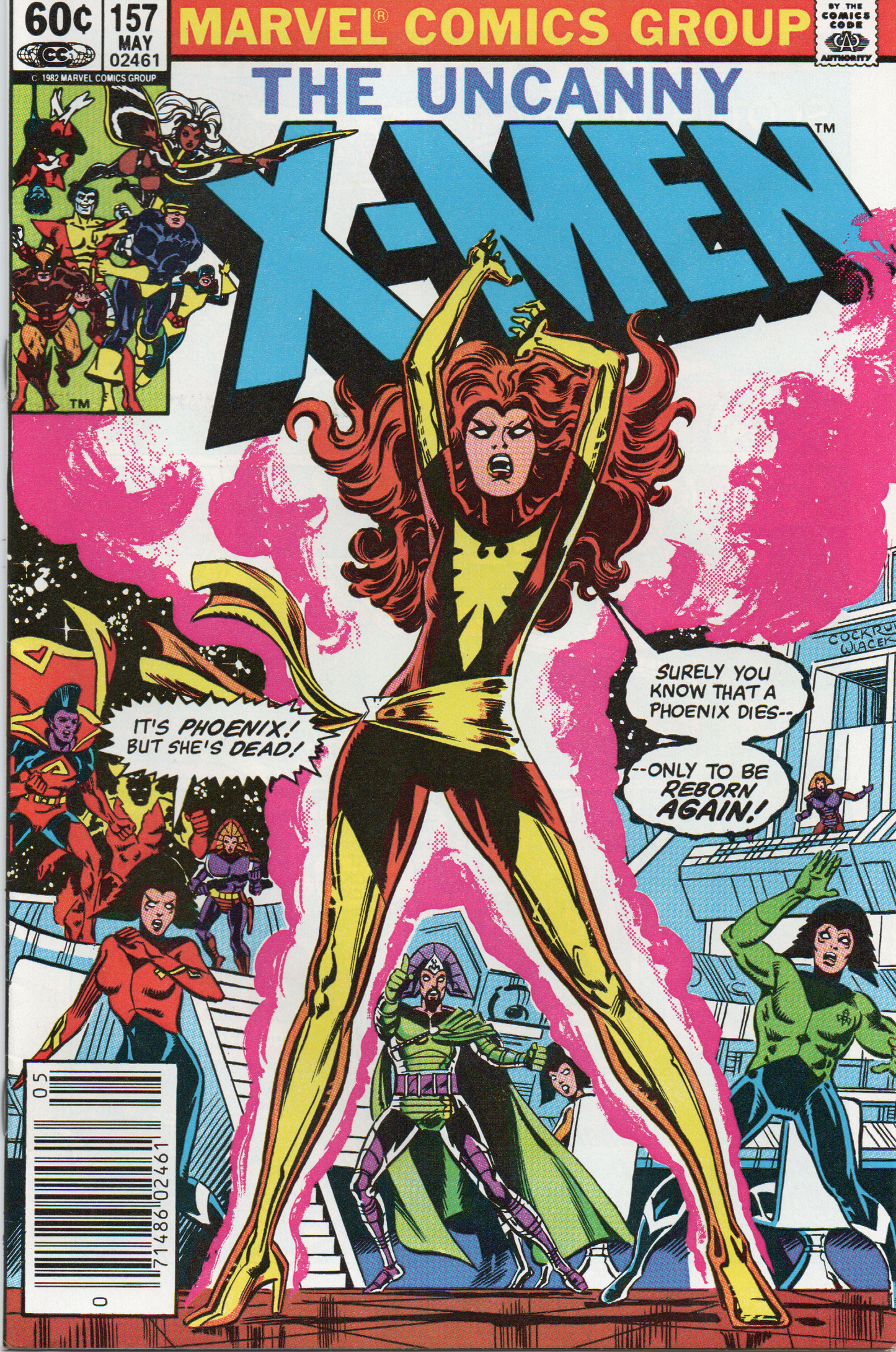 The Uncanny X-Men #157 Comic Book From TheGlassyLass.com - Front Cover