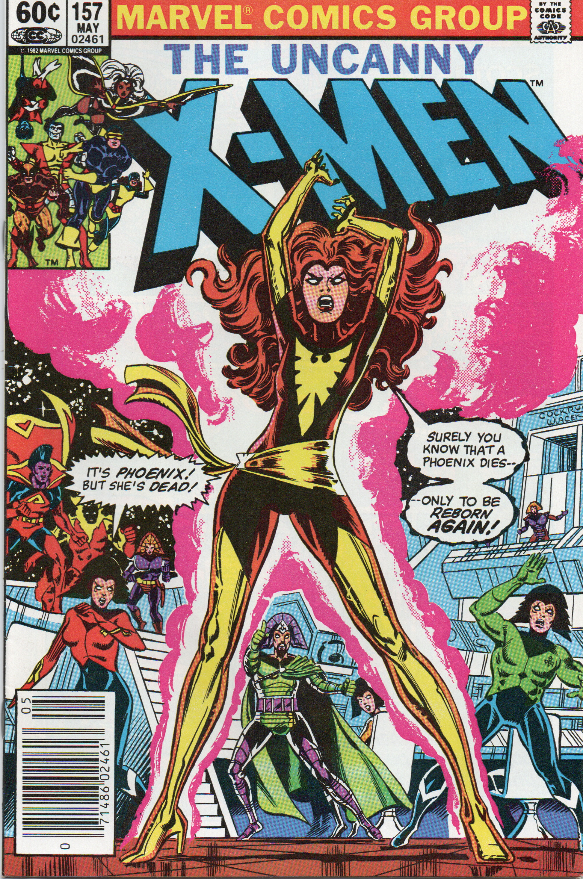 The Uncanny X-Men #157 Comic Book From TheGlassyLass.com - Front Cover