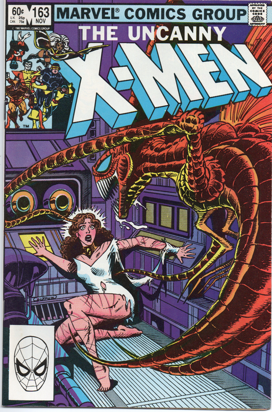 The Uncanny X-Men #163 Comic Book From TheGlassyLass.com - Front Cover