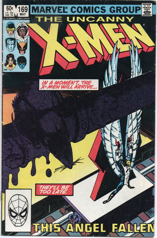 The Uncanny X-Men #169 Comic Book From TheGlassyLass.com - Front Cover